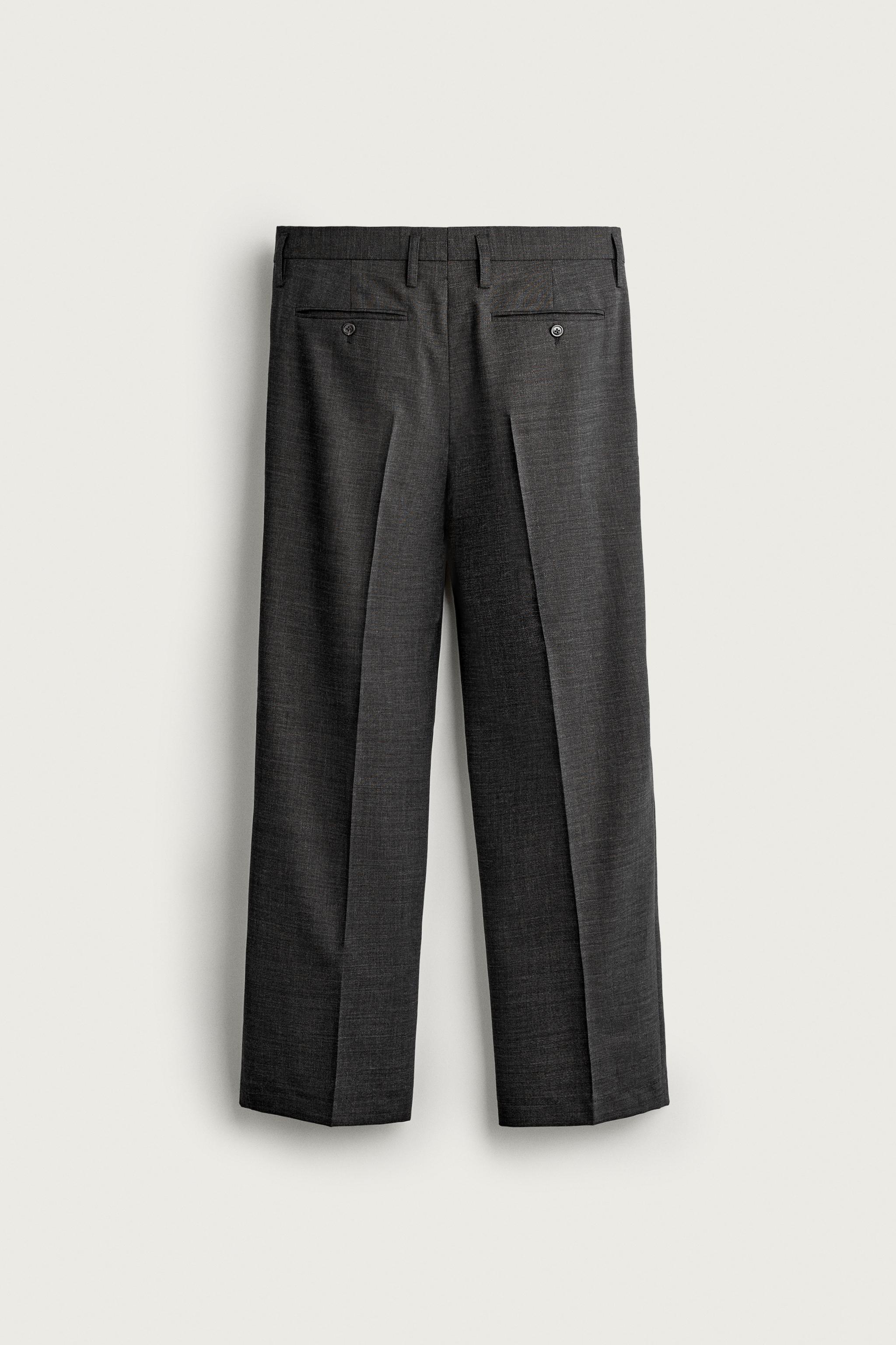 MANTECO® 100% WOOL PLEATED PANTS